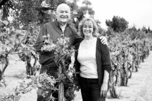 Dr. Norm and Barbara in Vineyard
