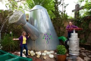 Barb and Norm at the Watering Can
