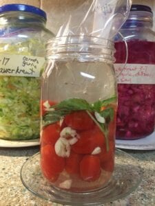 Fermenting Veggies